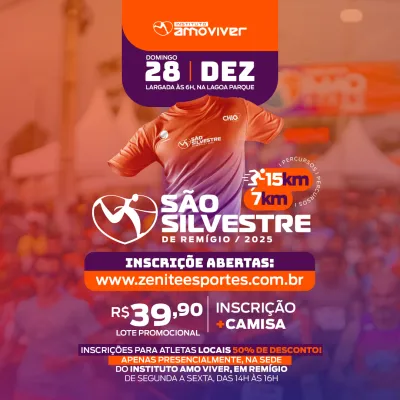 CIRCUITO AMO VIVER- REMIGIO SÃO SILVESTRE