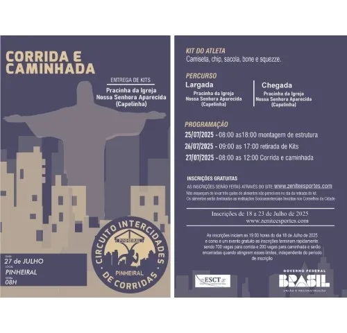 CIRCUITO INTERCIDADES DE CORRIDAS - PINHERAL RJ - 2025