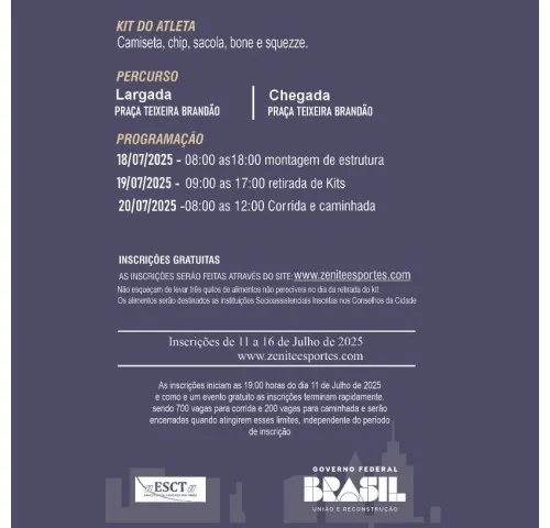 CIRCUITO INTERCIDADES DE CORRIDAS - QUATIS RJ - 2025