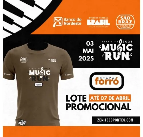 CIRCUITO MUSIC RUN 2025 - ETAPA FORRÓ