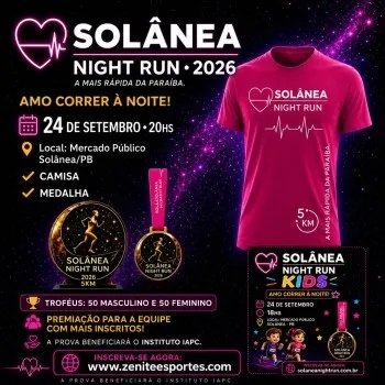 XXIX CORRIDA SOLÂNEA NIGHT RUN 2026